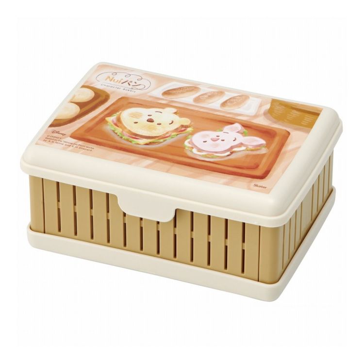 Nuiパン サンドウィッチケース 折り畳み式 コンパクト OS1 キャラクター かわいい スケーター skater