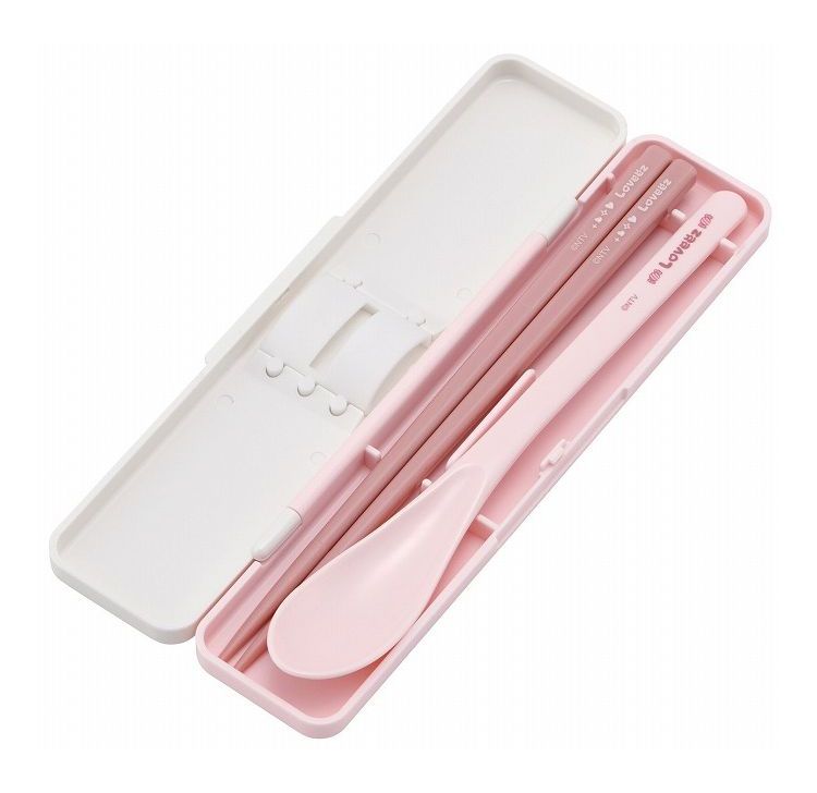 らぶいーず 銀イオン抗菌 箸 スプーン コンビセット カチカチ鳴らない らぶいーず ...