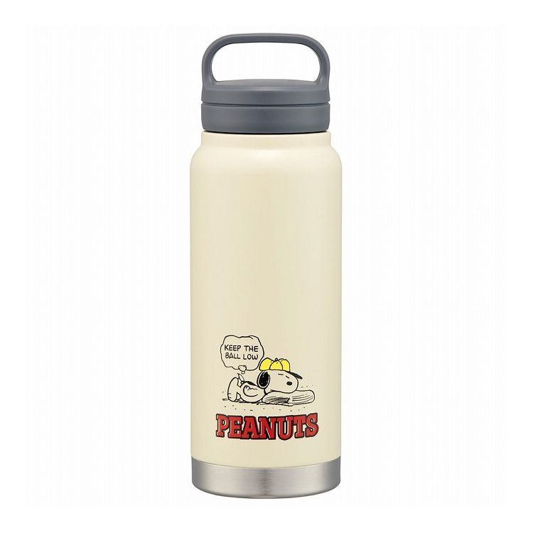 スヌーピー ベースボール 保冷保温 スクリューハンドル付き ステンレス水筒 マグボトル 500ml スヌーピー ベースボール STSC5 スケーター Skater【送料無料】
