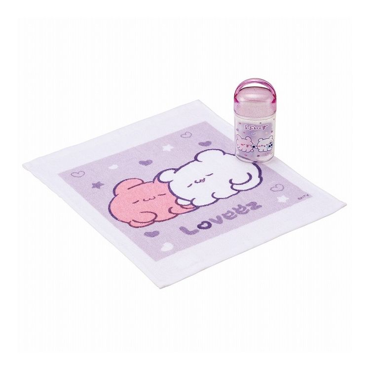 らぶいーず 銀イオン ケース付き おしぼり おしぼりタオル おしぼりケース おしぼりセット 子供 おしぼり入れ かわいい OA5AG スケーター skater