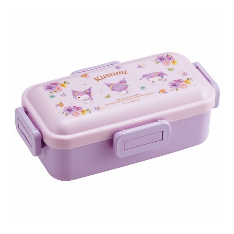 Other - サンリオ sanrio クロミ パステル水彩花柄 弁当箱 ランチボックス ランチ ふわっと盛れる 4点ロック 530ml PFLB6 キャラクター スケーター skater【送料無料】