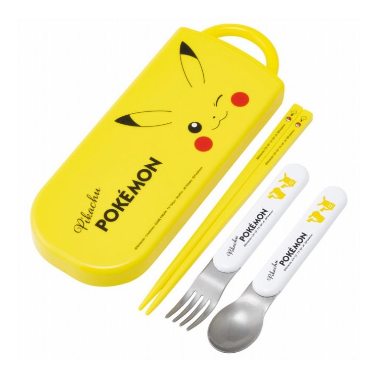 ポケモン ピカチュウ フェイス25 子供用 トリオセット 箸 お箸 スプーン フォーク TACC2 キャラクター ..