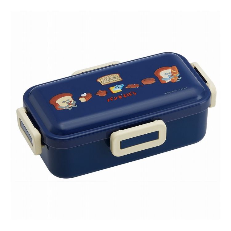 パンどろぼう 銀イオン 弁当箱 ランチボックス ふわっと盛れる 4点ロック 530ml PFLB6AG 子供 キャラク..