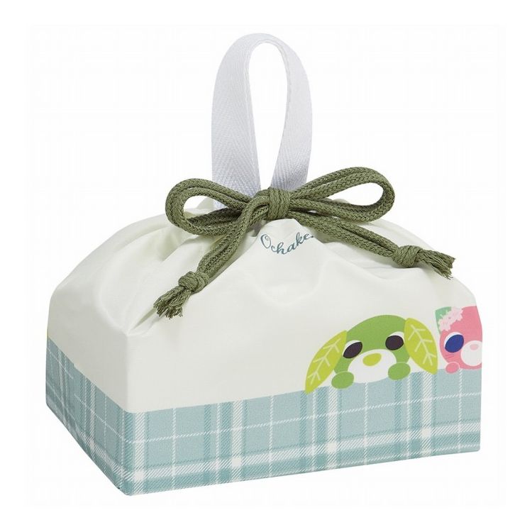 お茶犬 お弁当袋 ランチ巾着 お弁当 子供 巾着袋 小学生 きんちゃく袋 KB7SN 子供 キャラクター スケー..