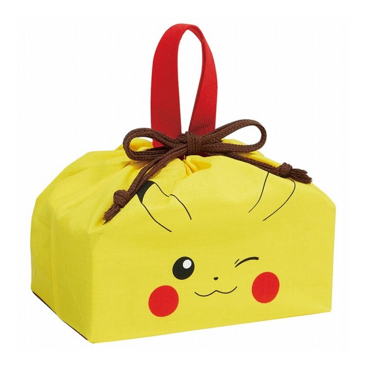ポケモン pokemon ピカチュウ フェイス25 ランチ巾着 弁当箱 ランチボックス 巾着袋 KB7 子供 キャラク..