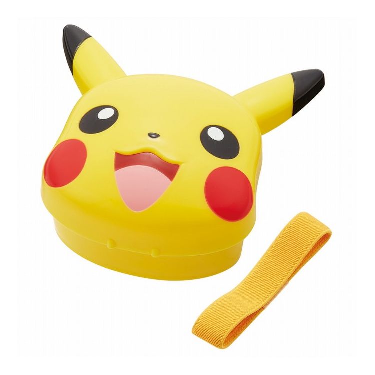 Lunch Boxes - ポケモン pokemon ピカチュウ 25 ダイカット キャラクター型 弁当箱 270ml 中子・ベルト付 ピカチュウ LBD3 キャラクター スケーター skater