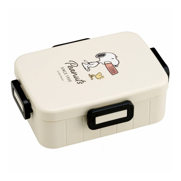 SNOOPY スヌーピー バッジ 4点ロック 弁当箱 650ml YZFL7 キャラクター スケーター skater【送料無料】