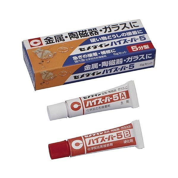 セメダイン セ) ハイスーパー5 6gセット 箱 CA-183
