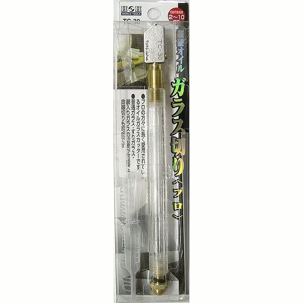 Glass Cutter - 三共コーポレーション H&H チョウコウオイルガラスキリ(プロ)TC-30 #386001【送料無料】