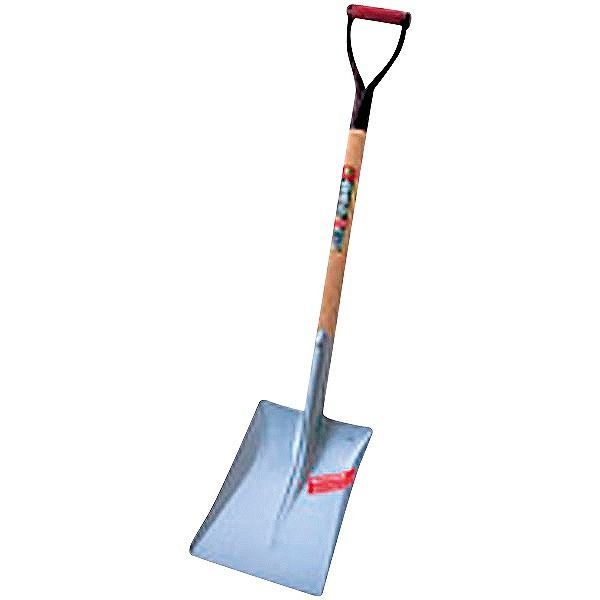 浅香工業 金象 A柄アルミ合金ショベル 角形 #1454【送料無料】