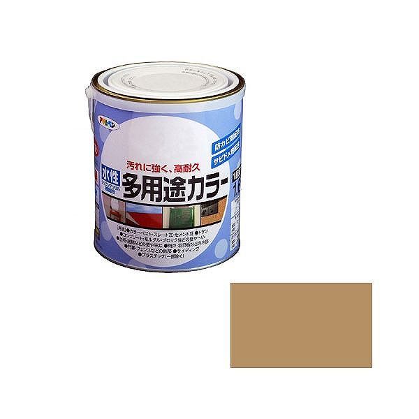Paint - アサヒペン AP 水性多用途カラー 1.6L ソフトオーカー【送料無料】