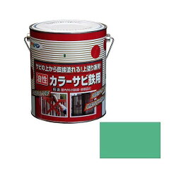 アサヒペン AP カラーサビ鉄用 1.6L ライトグリーン【送料無料】