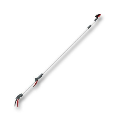 【商品説明】●ふたつのグリップを使用し両手で握って切断でき、最大直径20mm（アンビルつかみ付の場合）の太枝もカット。 ●今まで切りにくかった太枝もカットすることができます。 ●カンタン伸縮1.9m←→2.9m。 ●カンタンズーム機構で最短1.9m〜最長2.9mまでカンタンに伸縮可能。 ●庭木に合わせて調整できます。 ●ヤニがつきにくいフッ素樹脂加工刃。 ●表面にフッ素樹脂加工を施すことによって滑りやすく、切断力が増します。 ●また、汚れがつきにくく、耐久性にも優れた効果があります。 ●安心の日本製。 ●アルス製品は、体系化された品質管理規定に基づき、自社工場にて製造しています。 ●「素材の受入」から「生産工程」、「製品化」、「物流」の各段階において、工程検査・抜き取り検査を実施しています。 ●全長：1,900〜2,880mm ●刃長：48mm ●重量：1,295g ●材質：刃・高炭素刃物鋼※メーカーの都合によりパッケージ、内容等が変更される場合がございます。当店はメーカーコード（JANコード）で管理をしている為それに伴う返品、返金等の対応は受け付けておりませんのでご了承の上お買い求めください。【代引きについて】こちらの商品は、代引きでの出荷は受け付けておりません。【配送について】北海道、沖縄、離島は配送できません。予めご了承ください。
