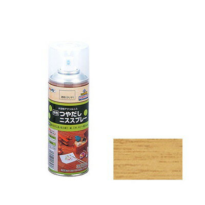 アサヒペン 水性つや出しニススプレー 300ML (クリヤ)(代引不可)【送料無料】