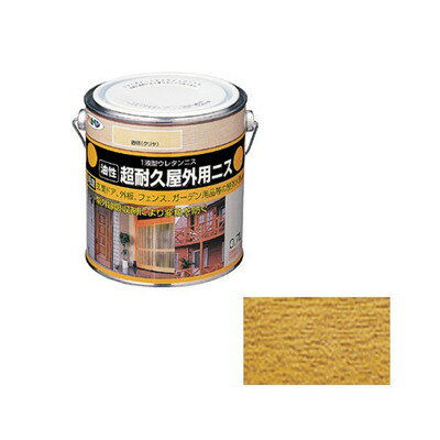 アサヒペン 超耐久屋外用ニス 0.7L (透明(クリヤ))(代引不可)【送料無料】