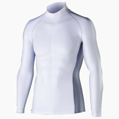 おたふく手袋 オタフク JW-625 白 L ストレッチ 長袖ハイネック(代引不可)
