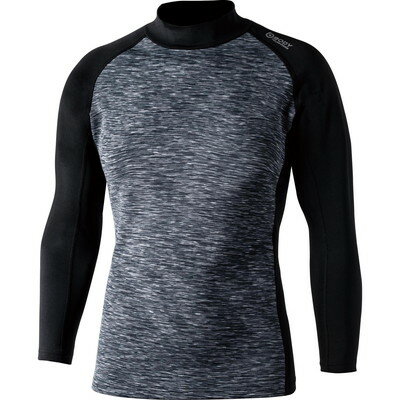 おたふく手袋 オタフク JW-186 ロングスリーブ ハイネック L カモフラ黒(代引不可)【送料無料】