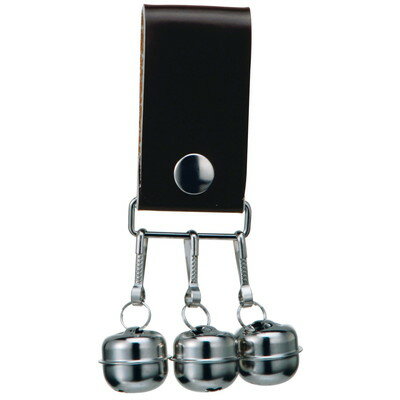 【商品説明】●山登り、山菜採り、キノコ採り、渓流釣りなどでの熊との遭遇を回避する鈴。●遠くまで音が響きます。●ズボンのベルトやリュックサックに取り付けられるカラビナロック式。●サイズ：鈴/27mm、ベルト/40×75mm●重量：35g●材質...