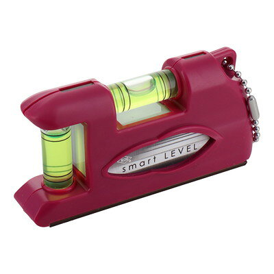 【商品説明】●高精度！高品質！マグネット付。●本体サイズ:H42×W85×D17mm●本体重量:55g●カラー:ピンク●仕様:気泡管■感度:0.6mm/m＝0.033°■精度:±1.74mm/m＝±0.1°以内●ピンク※メーカーの都合によりパッケージ、内容等が変更される場合がございます。当店はメーカーコード（JANコード）で管理をしている為それに伴う返品、返金等の対応は受け付けておりませんのでご了承の上お買い求めください。【代引きについて】こちらの商品は、代引きでの出荷は受け付けておりません。【送料について】北海道、沖縄、離島は送料を頂きます。