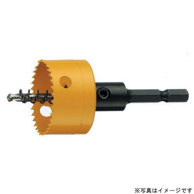 【商品説明】●高耐久コンビ軸搭載により六角軸(対辺6.35mm)とチャック式(10mm)の両方に使用可能で、使用の際の安全性も提供。●ツバなし設計の為、 深穴作業にも使用できます。●コードレスタイプに最適な薄刃設計の刃型。●アサリ刃型で切削性がよく、 鉄板から樹脂、木材等多目的にご使用頂けます。●※注意:電動機は正回転でご使用ください。製品が被削材に適したものであることを確認してください。製品と被削材に適した回転数と送り量で作業を行ってください。製品の各部、センタードリルやセンターピン等の脱着は素手で行わないでください。切削片やクズを取り除く際は素手で行わないでください。作業前や取り付けの際に製品各部が緩みのないよう、しっかりロックされている事を確認してください。(新品出荷状態でもシャンクやスピンドル等仕様選択による交換を容易にするため緩んでいる部分があります。)保管する際は子供の手の届かない場所へ保管してください。※警告:取扱説明書ならびに警告やラベルの内容が理解できない人には使わせないようにしてください。また、貸し出しの際には取扱説明書と共に貸し出してください。電動機の取り扱いは電動機の取扱説明書の指示通り行ってください。保護メガネを着用してください。マスクを着用してください。ズボンの裾や衣類の袖を広がった状態で作業しないでください。首に巻いているネクタイや手ぬぐい等は取り外して作業してください。長髪は帽子やヘアーカバーを被ってください。手袋を着用しないでください。回転中の製品に手を触れないでください。製品の回転中は切削片やクズを取り除かないでください。電動機は両手で確実に保持してください。足元をしっかりとさせ、バランスの良い状態を保って作業してください。対象物に対してまっすぐに穴あけ作業をしてください。電動機を保持する体力のない方は使用しないでください。クラッチ付の電動機を使用してください。保護帽を着用してください。ブレーキ付もしくはブレーキのかかる電動機では使用しないでください。(作業中に分解し被削材や周辺を破損させたりケガをする危険もあります。)回転専用の製品は回転モードのみで使用してください。(Z軸スピンドル(SDSタイプ)使用の場合は回転モードで使用してください。打撃モードは不可です。)回転・振動用の製品は打撃(インパクト)モードで使用しないでください。(Z軸スピンドル(SDSタイプ)使用の場合は回転モードで使用してください。打撃モードは不可です。)ご使用前に各部が緩みのないよう、しっかりとロックされていることを確認してください。(作業中に分解し被削材や周辺を破損させたりケガをする危険もあります。)ご使用前に製品の点検を十分に行い破損や緩み等があれば絶対に使用しないでください。(作業中に分解し被削材や周辺を破損させたりケガをする危険もあります。)機械の安全カバーや材料反発防止装置を正しく取り付けて作業してください。(チップソーやダイヤモンドカッターの場合)感電防止用漏電遮断装置の設置された電源を使用してください。(水を使用する場合)ゴム長靴やゴム手袋等を着用してください。(水を使用する場合)高所作業では安全帯を着用してください。切削片の落下防止処置を取ってください。作業現場に第三者の立ち入りを制限してください。■■画像と実際の商品のサイズとは異なります●全長：91mm ●使用電動機：充電ドリル、インパクトドライバー、電気ドリル(400W以下) ●有効長：11mm ●サイズ：12mm ●チャックサイズ：六角軸(対辺6.35mm)※メーカーの都合によりパッケージ、内容等が変更される場合がございます。当店はメーカーコード（JANコード）で管理をしている為それに伴う返品、返金等の対応は受け付けておりませんのでご了承の上お買い求めください。【代引きについて】こちらの商品は、代引きでの出荷は受け付けておりません。【送料について】北海道、沖縄、離島は送料を頂きます。