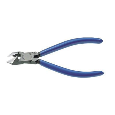 スリーピークス技研 DNP-150GH-S 斜ニッパ(穴・バネ付) 150mm 青(代引不可)【送料無料】