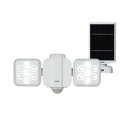 ムサシ S-220L 5Wx2灯 LEDソーラーセンサーライト(代引不可)【送料無料】