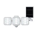 ムサシ S-330L 5Wx3灯 LEDソーラーセンサーライト(代引不可)【送料無料】
