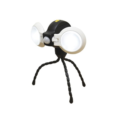 ムサシ ライテックス ASL-092 どこでもセンサーライトダブル(代引不可)【送料無料】