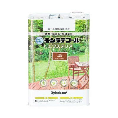 カンペハピオ 水性キシラデコール エクステリアS マホガ二 3.4L #00047670180000(代引不可)【送料無料】