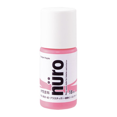 【商品説明】●「パッと開けて」「スッと塗れる」簡単・便利・コンパクトなマニキュアタイプの塗料です。●かわいい姿とは裏腹に絵の具よりもずっと高性能。木・鉄・紙・植木鉢からプラスチックまでいろいろな素材に塗れ、屋外のペイントでも抜群の耐久性を発揮します。●臭いが少なく、乾燥も速く、使いやすい水性タイプ。※乾くと雨や水で流れ落ちる事はありません。【用途】木部・鉄部・プラスチック(一部を除く)・発泡スチロール・コンクリートなど【塗れないもの】自動車、バイク、高級家具、床面、ビニールクロス、常に水に浸かっている所、鉄以外の金属(ステンレス、アルミ、メッキ、真ちゅう、銅、ホーロー)、タイル、化粧板、陶器、ポリカーボネート、ポリエチレン、ポリプロピレン、シリコンなど特殊処理された素材●容量：18ml●色：パッションピンク●商品サイズ（幅×奥行×高さ）：27×27×73●商品重量(g)：30●乾燥時間：約1時間(20℃)約2時間(冬期)●重ね塗り時間：2時間以上(20℃)4時間以上(冬期)●塗り面積（m2）：約0.1●塗り重ね回数：1回※メーカーの都合によりパッケージ、内容等が変更される場合がございます。当店はメーカーコード（JANコード）で管理をしている為それに伴う返品、返金等の対応は受け付けておりませんのでご了承の上お買い求めください。【代引きについて】こちらの商品は、代引きでの出荷は受け付けておりません。【送料について】北海道、沖縄、離島は送料を頂きます。