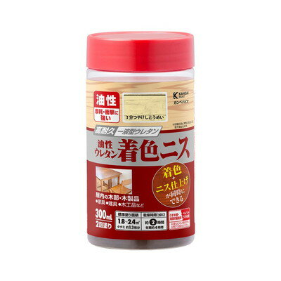 カンペハピオ 油性ウレタン着色ニス 3分つやとうめい 300ML #00257643602300(代引不可)