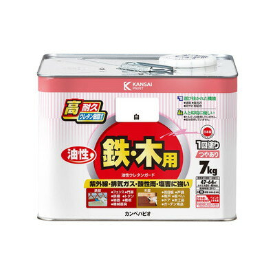 樂天商城 - カンペハピオ 油性ウレタンガード 油性ウレタンガード 白 7k #00037640013070(代引不可)【送料無料】