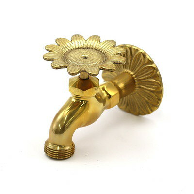 ジャービス商事 アニマル蛇口ヒマワリ 真鍮色(代引不可)【送料無料】