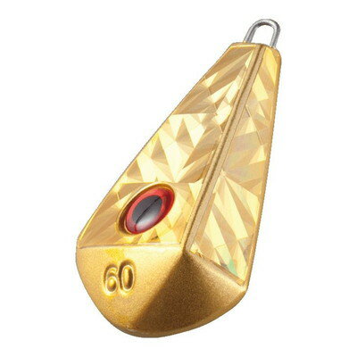 HAYABUSA 目玉集魚シンカー 舵型 P581フラッシュゴールド 80号 P581-80-2(代引不可)