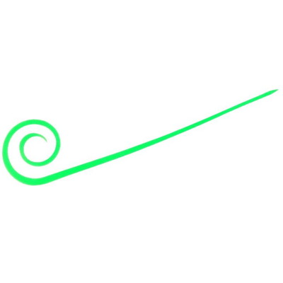 HAYABUSA フリースライド カスタムシリコンネクタイ カーリースリム SE164 ブライトグリーン SE164-2(代引不可)