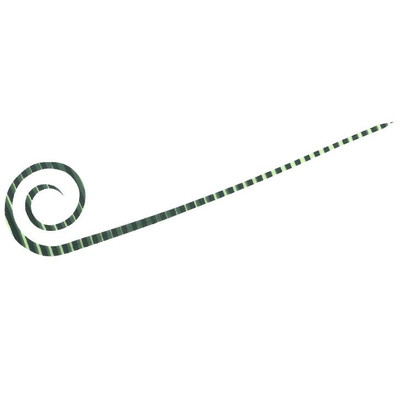 HAYABUSA フリースライド カスタムシリコンネクタイ カーリースリム SE164 グリーングローゼブラ SE164-7(代引不可)