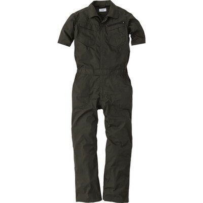 Other - 中国産業 HOP 9311-19-S コスパレディース半袖ツナギクロ S #9311-19-S(代引不可)【送料無料】