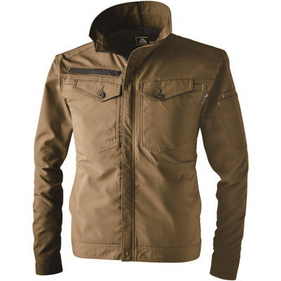 中国産業 Cs 1968-08-M 長袖ブルゾン カーキ M #1968-08-M(代引不可)【送料無料】