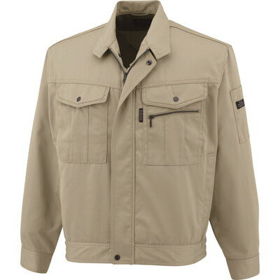 Long-Sleeved - 中国産業 CUC 2408-01-3L 長袖ブルゾン ベージュ 3L #2408-01-3L(代引不可)【送料無料】