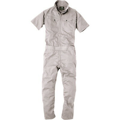 中国産業 Cs 2001-818-M コスパ半袖ツナギ アッシュ 灰 M #2001-818-M(代引不可)【送料無料】