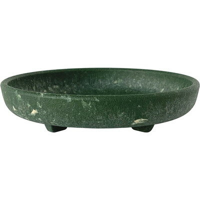 八幡化成 八幡 エコプレート丸型 3号 グリーン(代引不可)