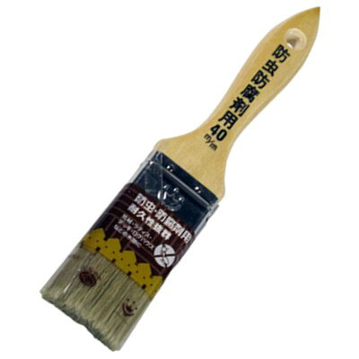 【商品説明】●平タイプ●荒材などの塗装にも対応できる耐久性のあるコシの強い豚毛の刷毛です。●カビや変色を防ぐニス塗り加工のハンドルです。●材質：毛材／豚毛・化繊、柄／木・スチール●規格：40mm●毛丈：52mm●玉厚：13mm●毛玉幅：37mm●重量：41g●中国※メーカーの都合によりパッケージ、内容等が変更される場合がございます。当店はメーカーコード（JANコード）で管理をしている為それに伴う返品、返金等の対応は受け付けておりませんのでご了承の上お買い求めください。【代引きについて】こちらの商品は、代引きでの出荷は受け付けておりません。【送料について】北海道、沖縄、離島は送料を頂きます。