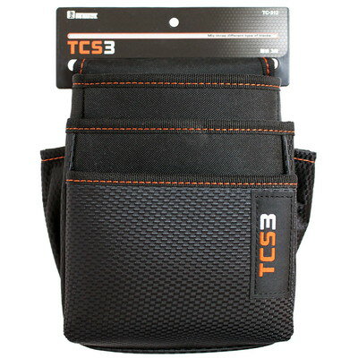 BIGMAN 腰袋 3段 TC-312(代引不可)【送料無料】