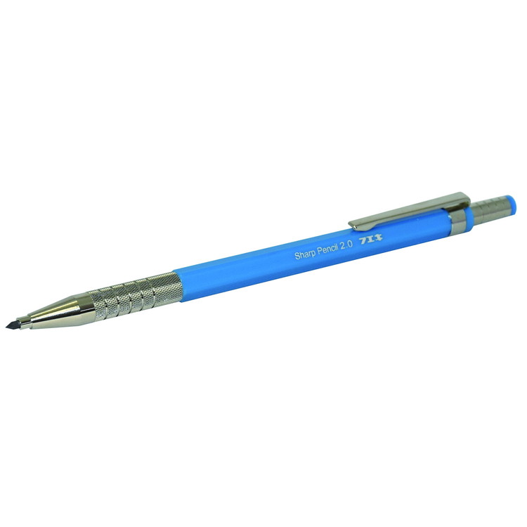 不易糊工業 FKシャープペンシル 2.0mm 青 SPF20-BL(代引不可)