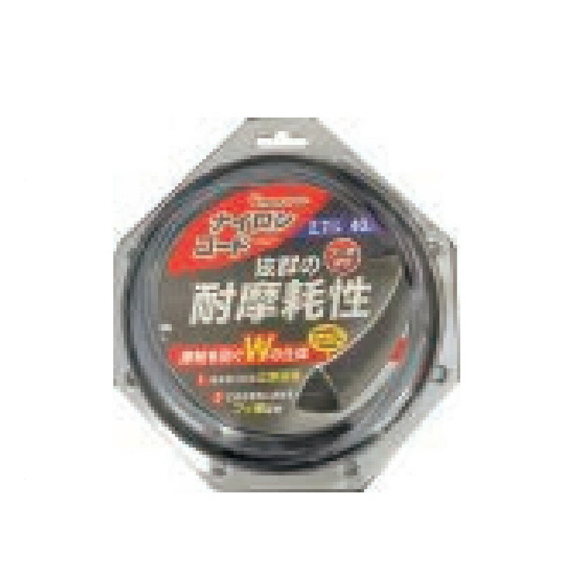 ●ナイロンカッター用交換コードです。●2.7mm（三角）×40m●フッ素配合BIGM※メーカーの都合によりパッケージ、内容等が変更される場合がございます。当店はメーカーコード（JANコード）で管理をしている為それに伴う返品、返金等の対応は受け付けておりませんのでご了承の上お買い求めください。【代引きについて】こちらの商品は、代引きでの出荷は受け付けておりません。【送料について】北海道、沖縄、離島は送料を頂きます。