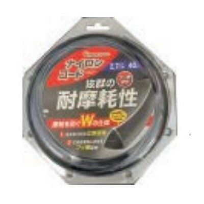 【商品詳細】●ナイロンカッター用交換コードです。●サイズ:Φ3.0mm(丸)×60m。【代引きについて】こちらの商品は、代引きでの出荷は受け付けておりません。【送料について】北海道、沖縄、離島は送料を頂きます。