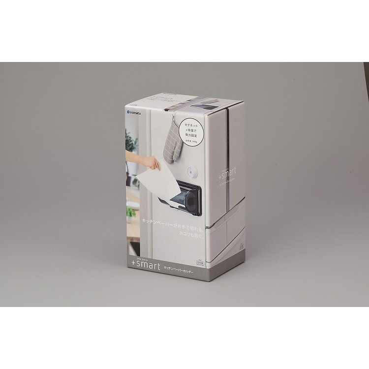 イノマタ化学 キッチンペーパーホルダー クリアーブラック #342(代引不可)