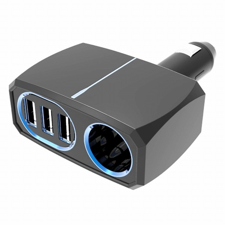 カシムラ ダイレクトソケット3USB7.2A KX-213(代引不可)【送料無料】