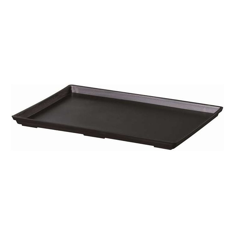 【商品情報】●長方鉢に合う角皿です。●規格:6号●サイズ:210×150×H17mm●カラー:ブラック●材質:ポリスチレン【代引きについて】こちらの商品は、代引きでの出荷は受け付けておりません。【送料について】北海道、沖縄、離島は送料を頂きます。