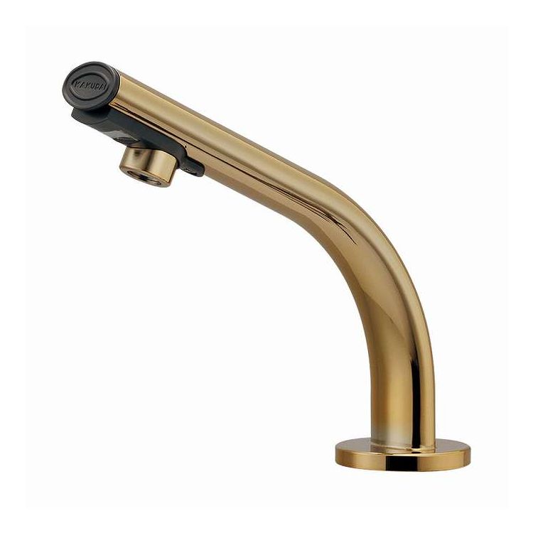 センサー水栓アンティークGD カクダイ 713-375A-AG(代引不可)【送料無料】